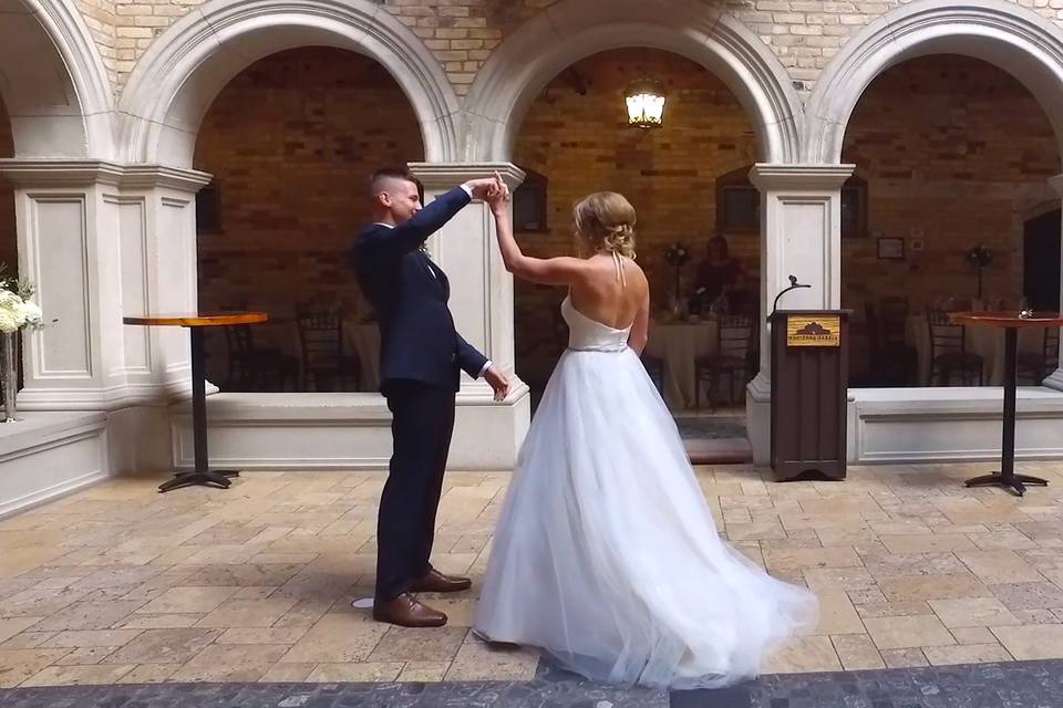 Dancing twirl