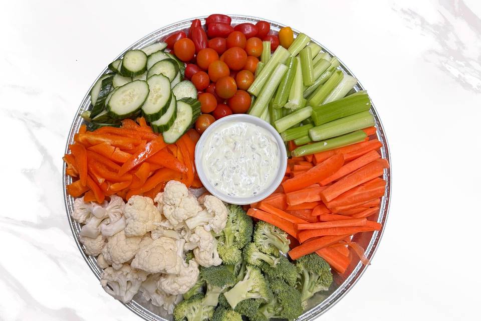 Veggie and Dip Platter