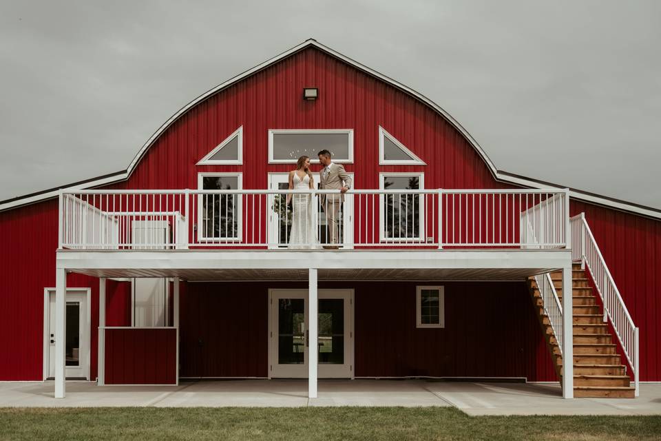 Back deck and patio