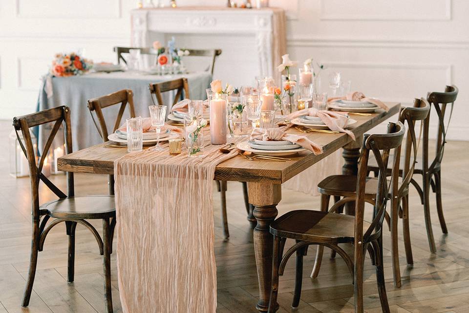 Wedding table decor