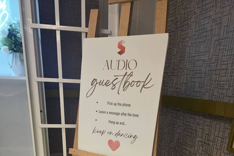Audio Guestbook