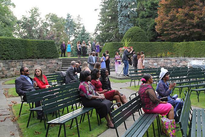 Outdoor ceremony