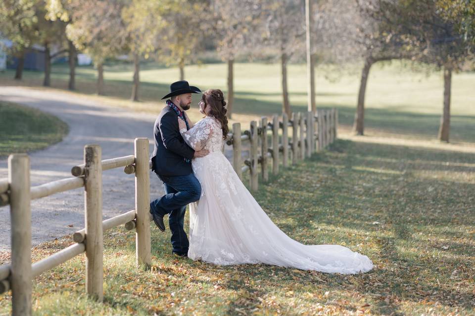 Fall Wedding photo Edmonton