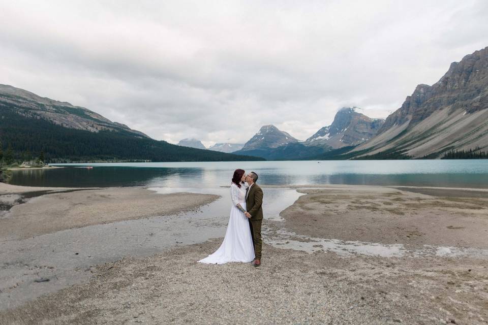 Wedding photos in Banff