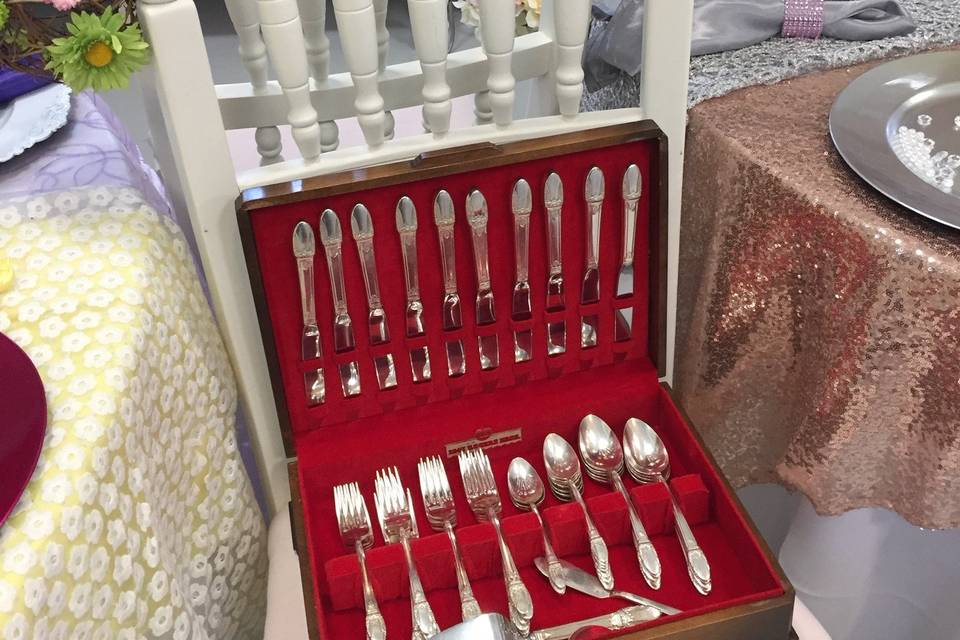 Authentic 1847 Silverware Set