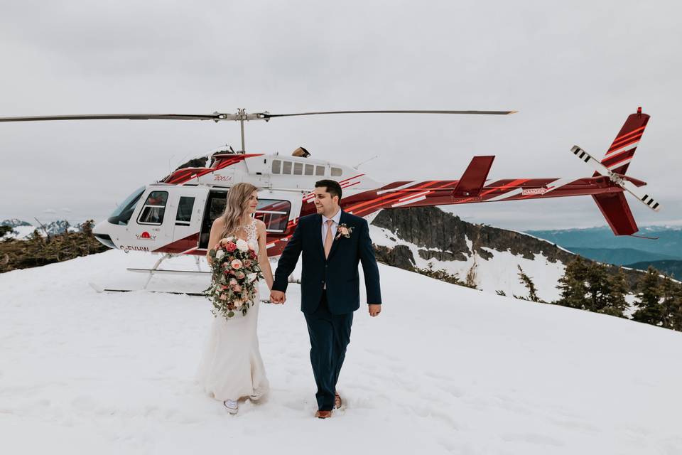 Helicopter elopement