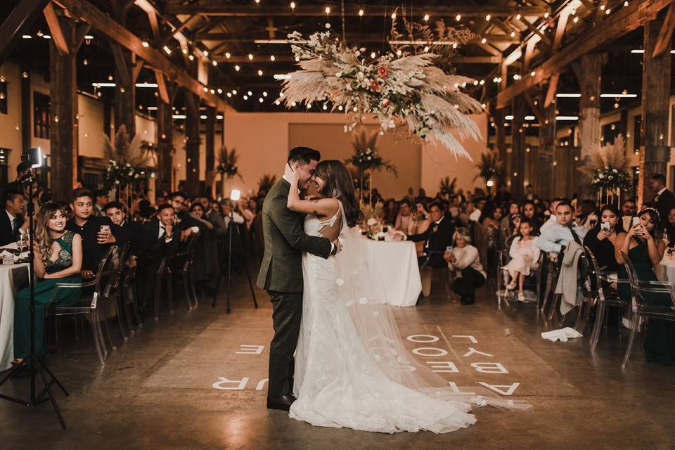 Clients on the dance floor