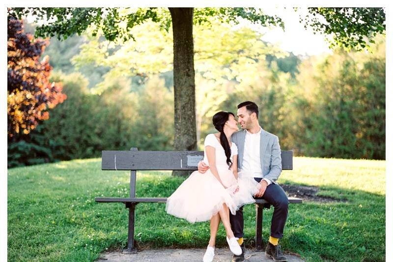 Engagement Session Tulle