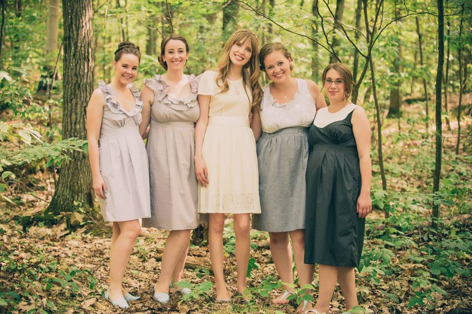 Bridesmaids in Parry Sound