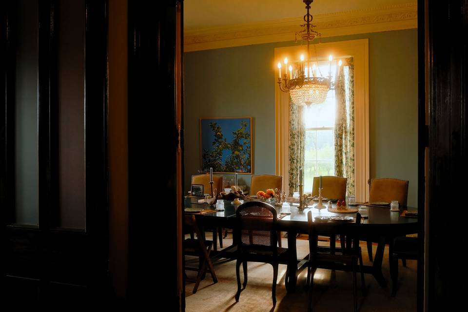 Dinning room at the Eddie PEC
