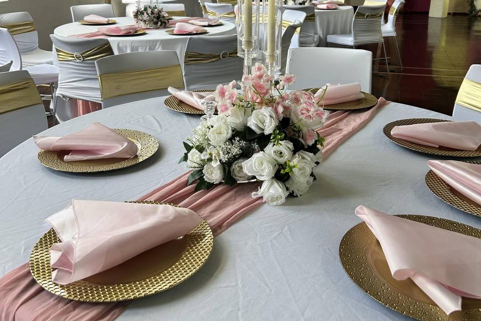 Reception in Fellowship Hall