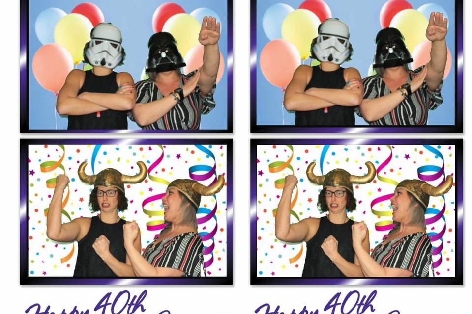 Shooting Stars Party Photo Booth