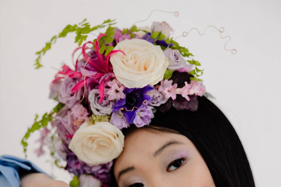 Floral Headpiece Portfolio