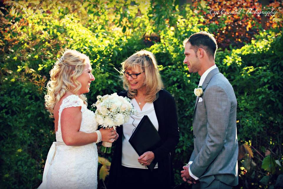 We do outdoor ceremonies