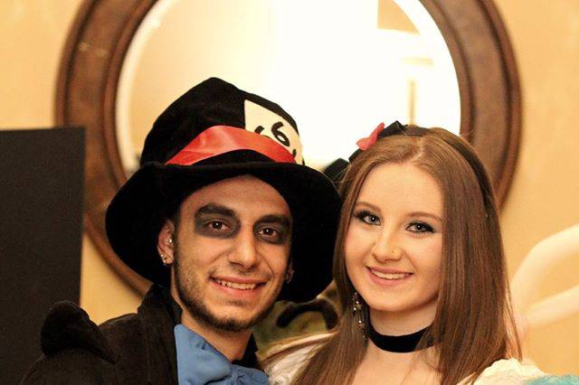 Alice in wonderland b-day bash