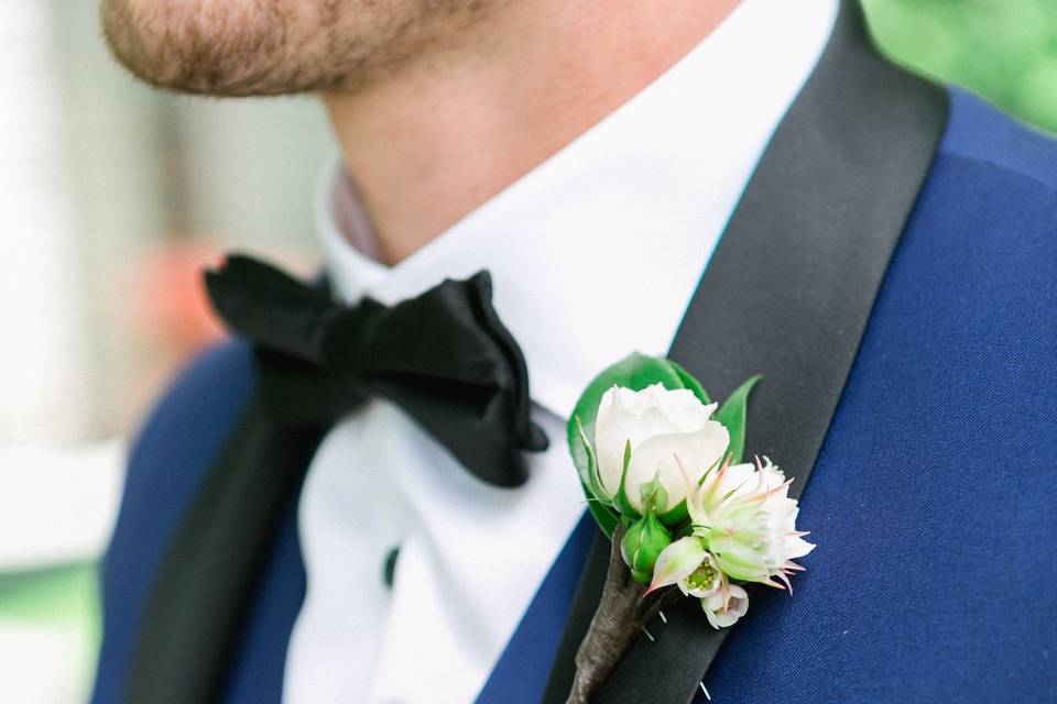 Navy & Black Tux