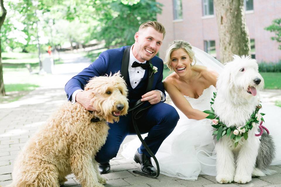 Navy & Black Tux