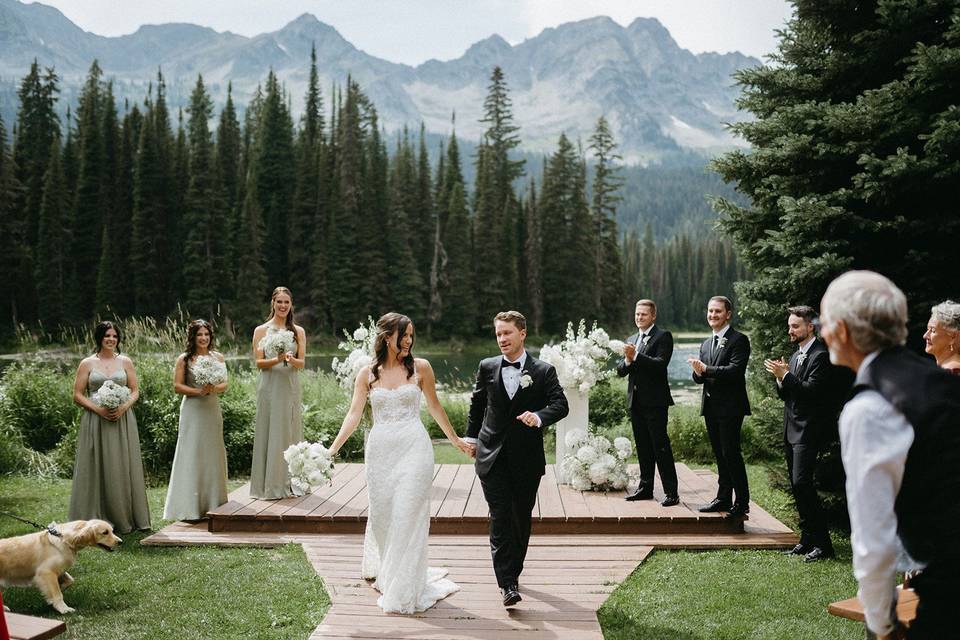 Island Lake Lodge Wedding