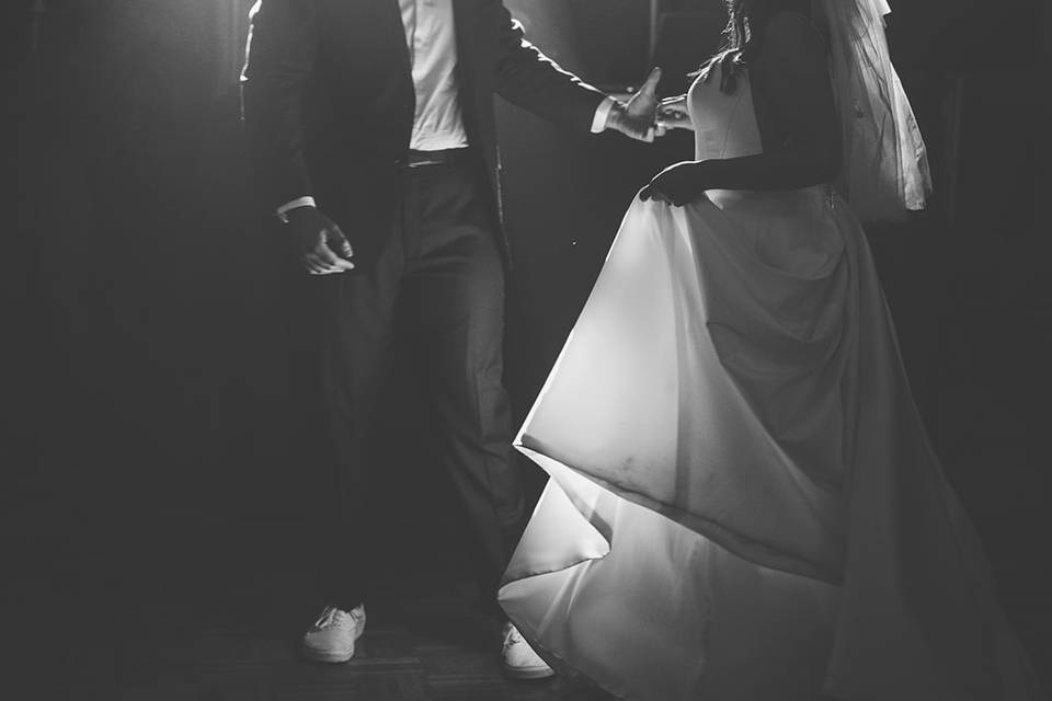 Dance floor shot