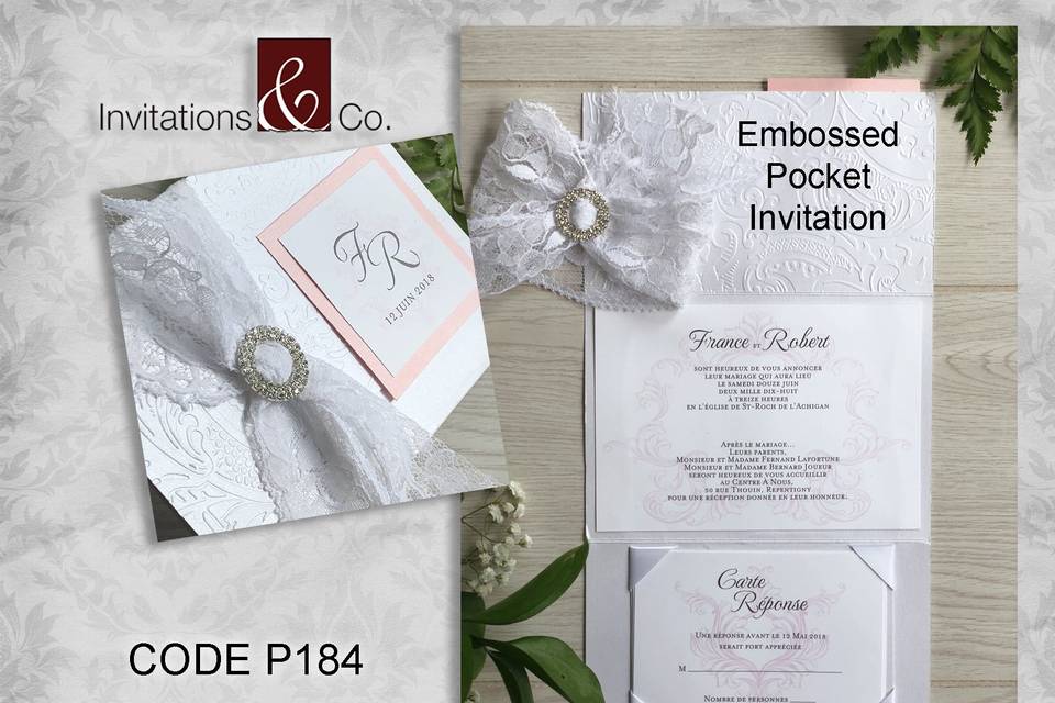 Pocket Fold Invitation