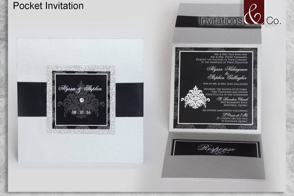 Pocket Fold Invitation