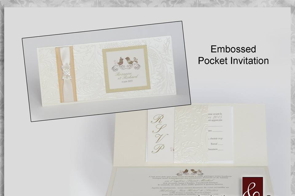 Pocket Fold Invitation