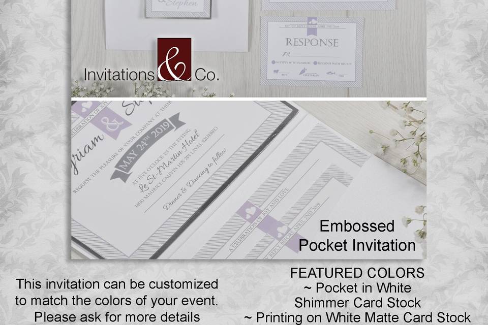 Pocket Fold Invitation