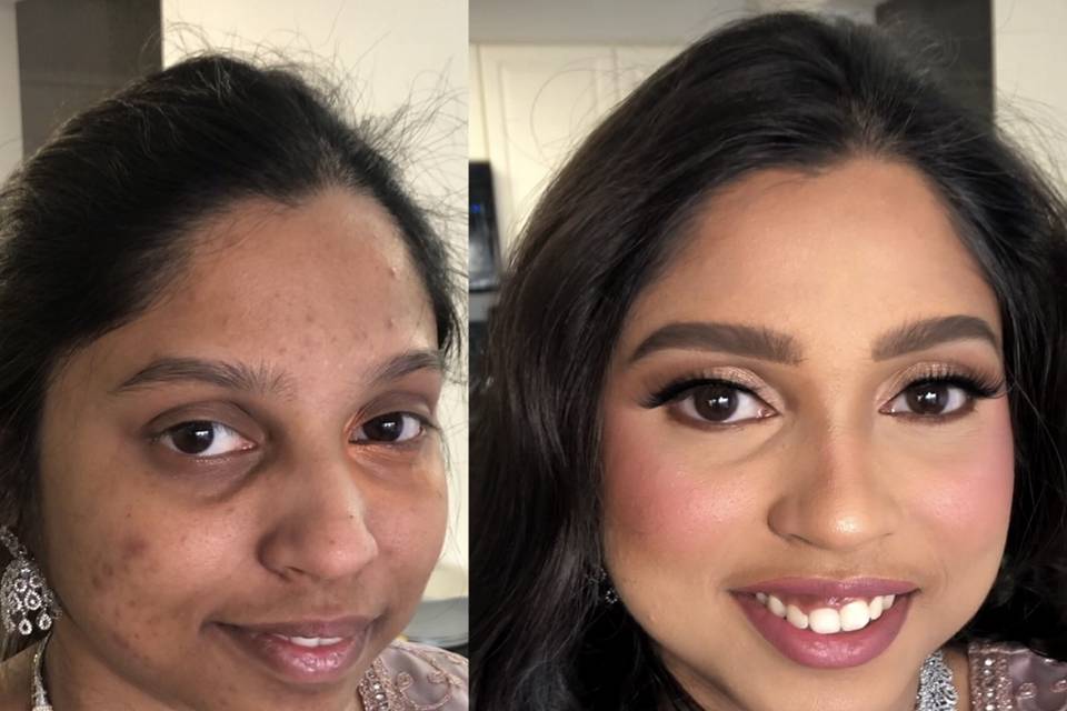 south asian bridal makeup