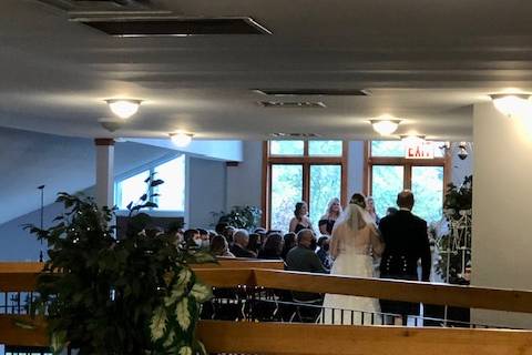 Ceremony on Mezzanine level