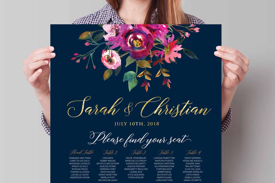 Wedding invite set