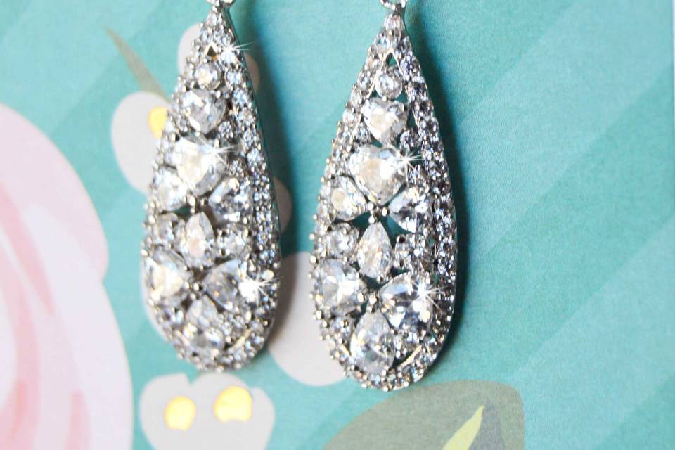 Bridal earrings