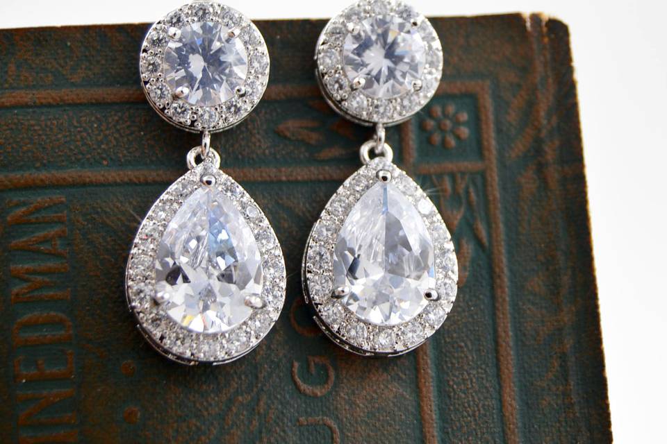 Bridal earrings