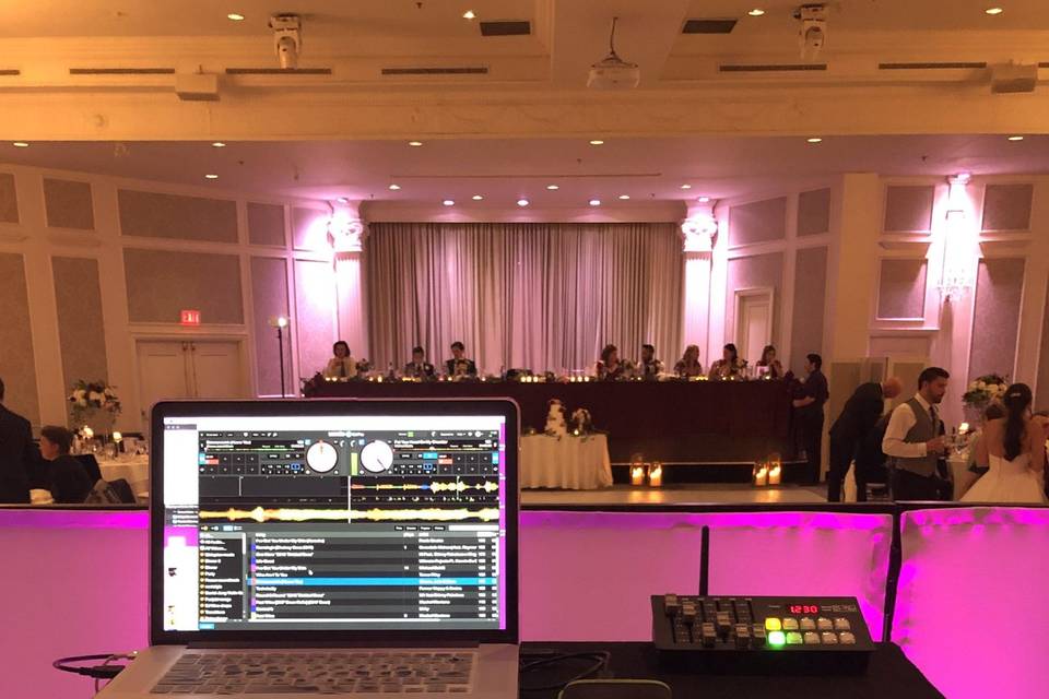 Views from the dj booth