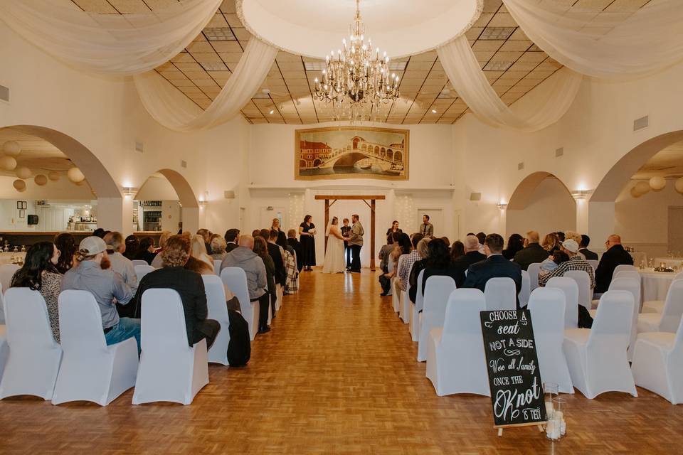 Indoor Ceremony