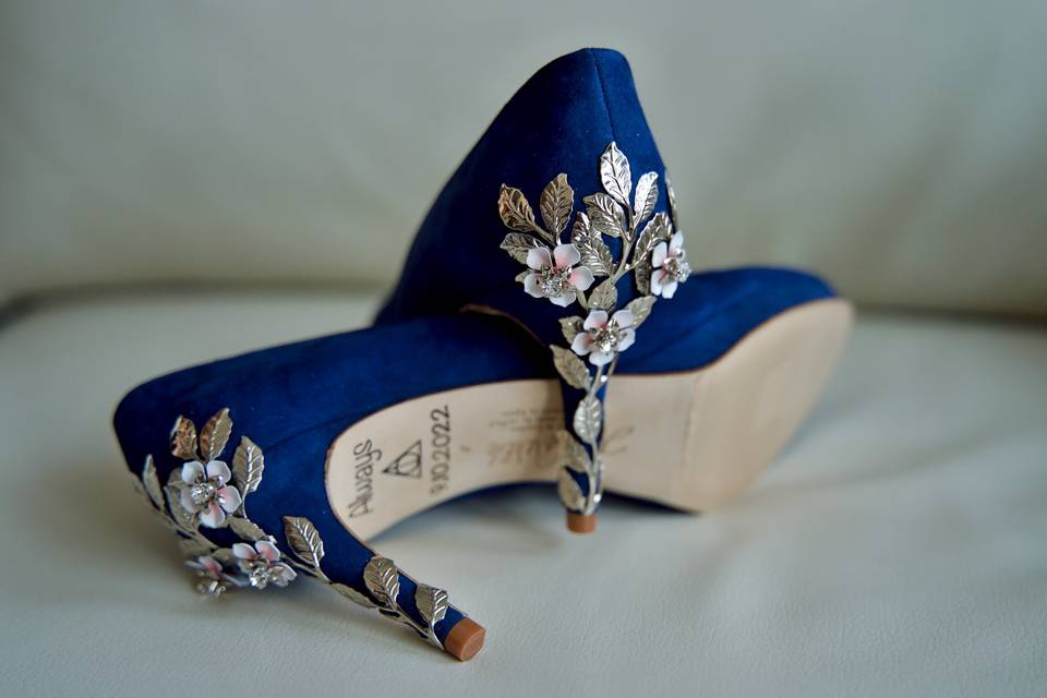 Bride's shoes (Harriet Wilde)