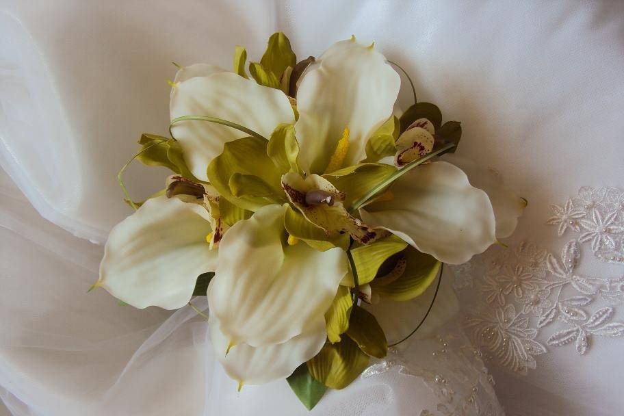 Amber - Bridal Bouquet Top View.JPG