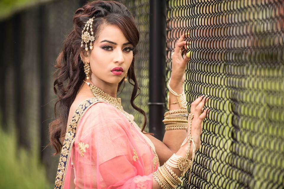 Special ocassion Makeup hair