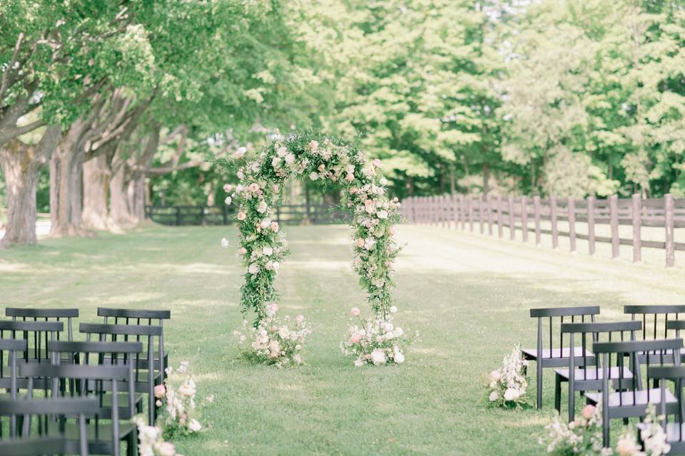 Horse Paddock Ceremony