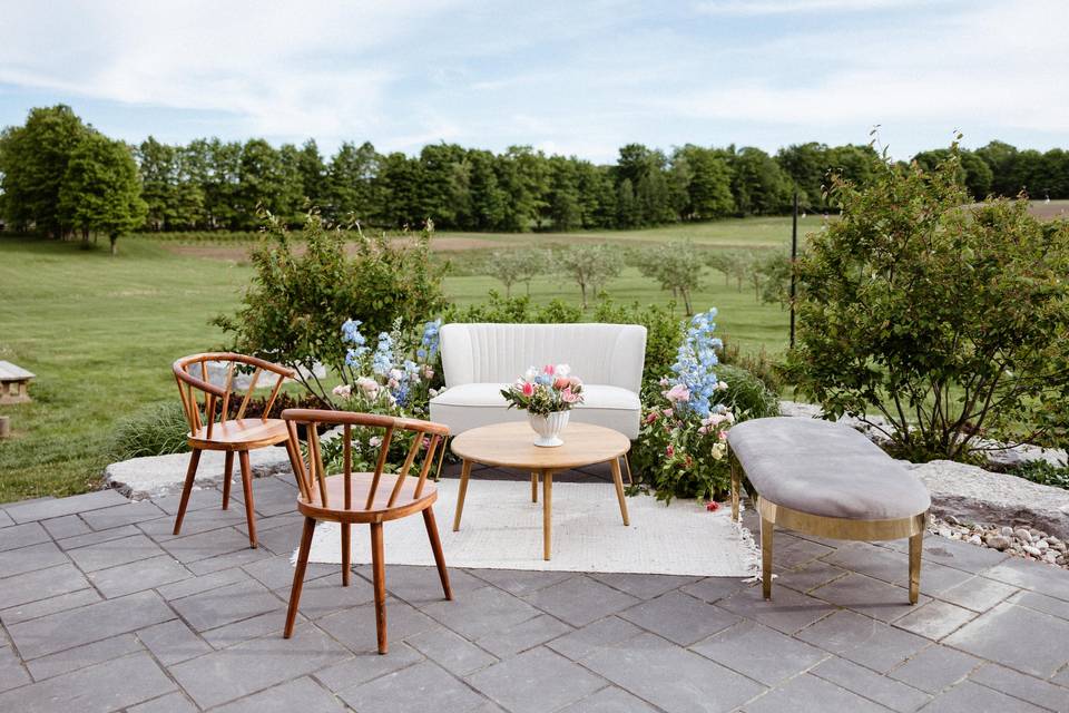 Patio Set up