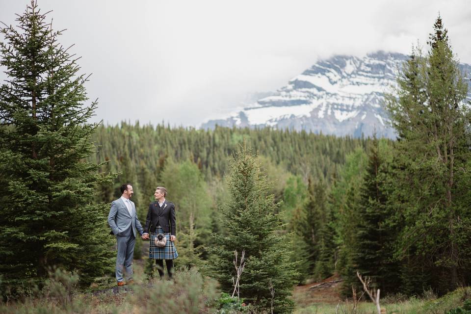 Banff Rimrock Wedding