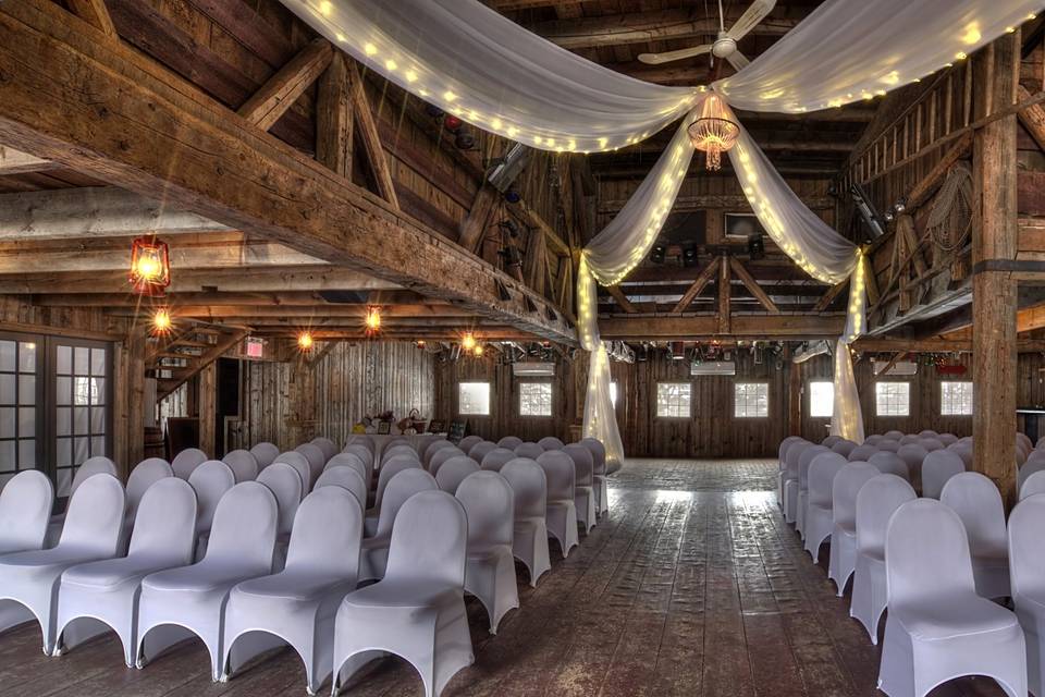 Barn ceremony