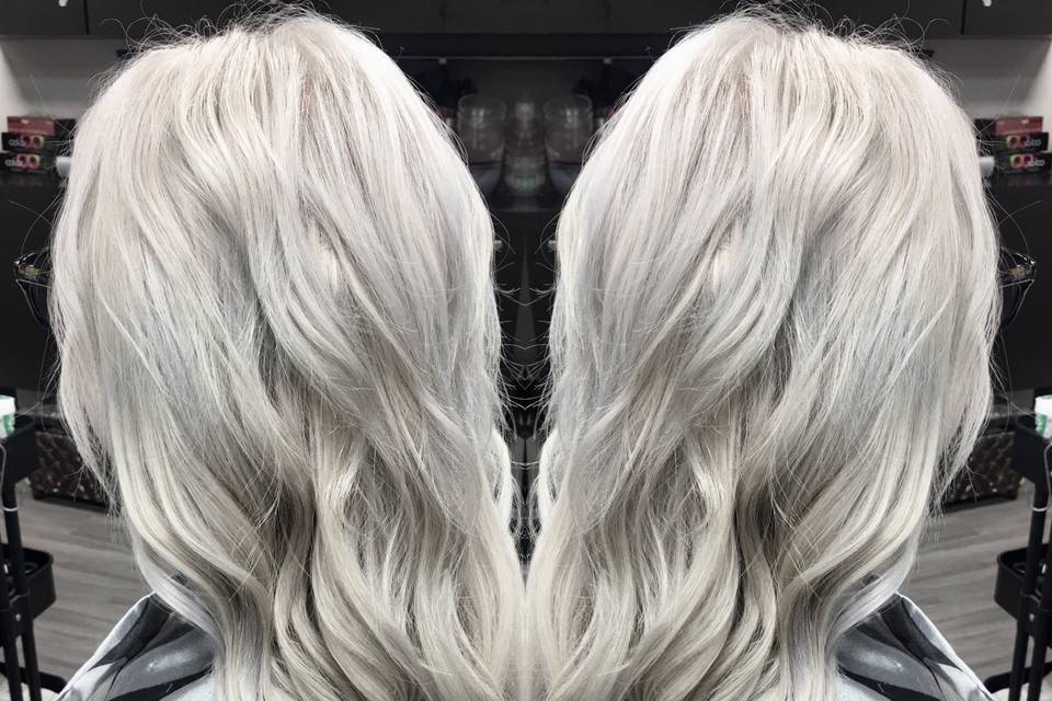 Platinum blonde