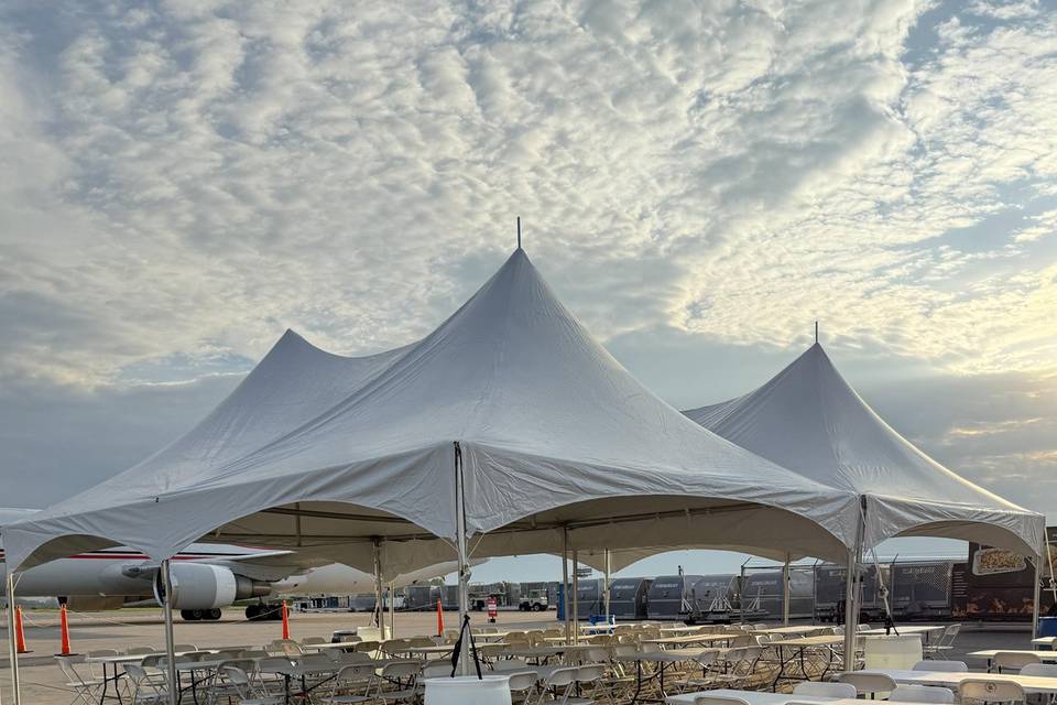 30X40 HIGH PEAK TENT ANCASTER