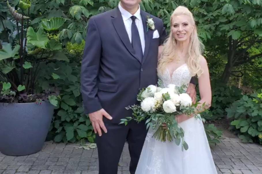 London Civic Garden Wedding