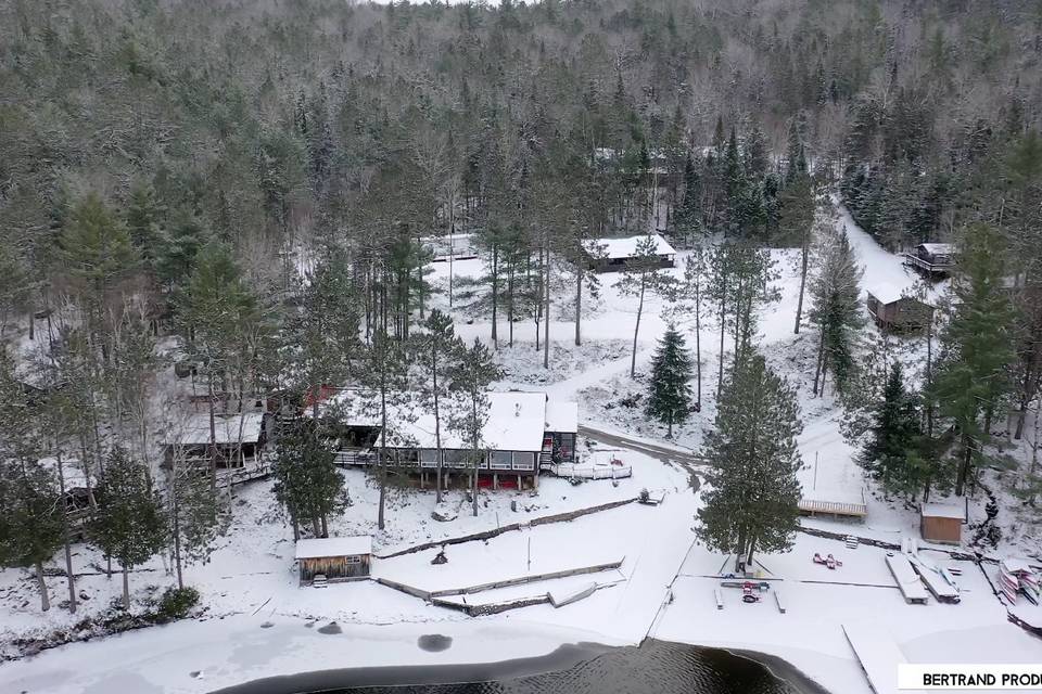Our resort in winter