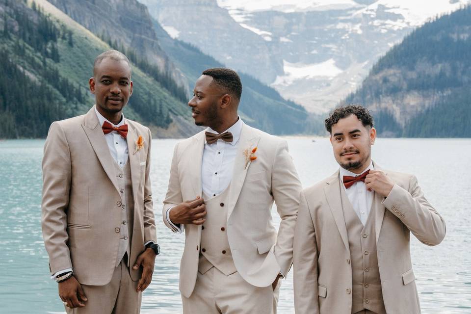 Groom + Groomsmen