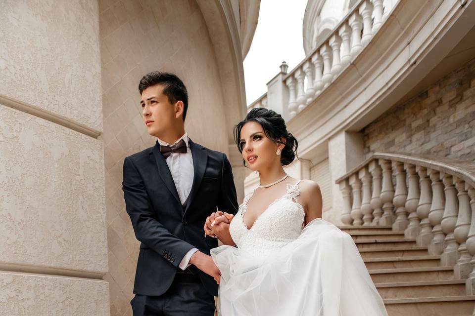 Walking hand in hand