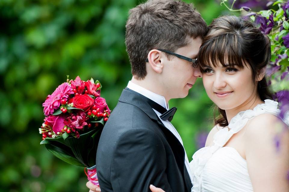 Montreal, Quebec wedding couple