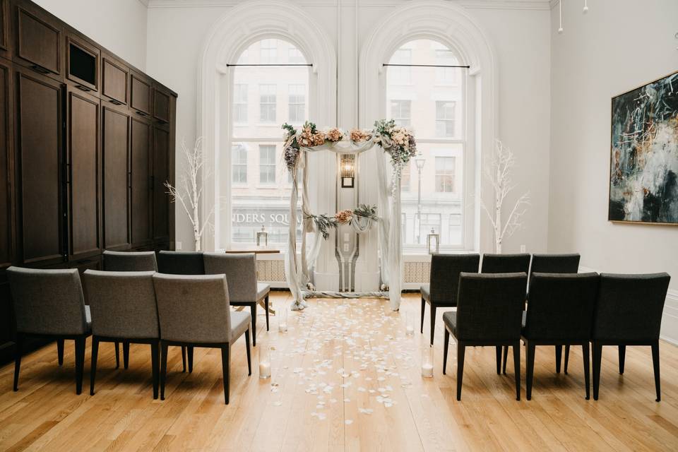 Intimate Wedding Ceremony