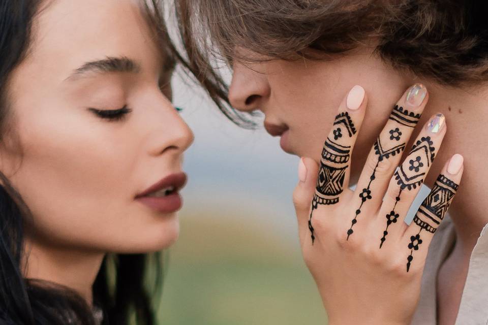 Boho style wedding